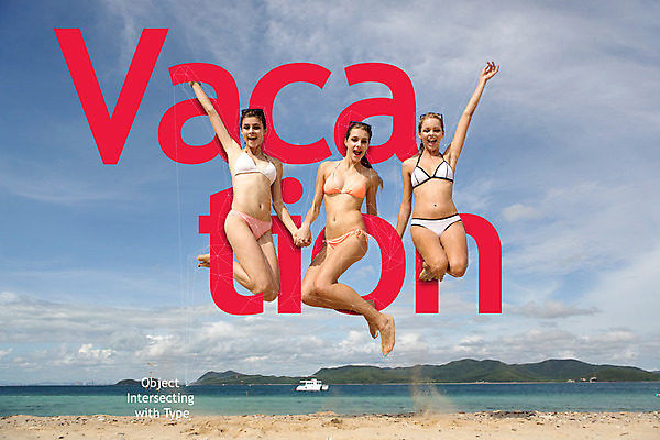 주간 PSD 서양인 편집이미지 알파벳 여자 바다 휴가 성인 타이포그라피 야외 세명 비키니 점프 디지털합성 폴리곤 디지털아트 이미지편집 자연요소 외국인 문자 영어 수영복 모션 사람 파일형식