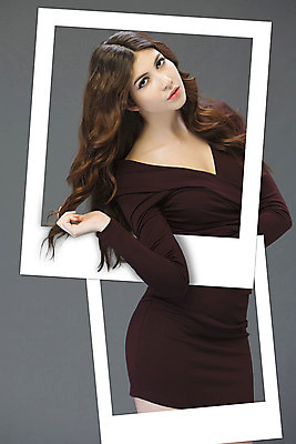 JPG 서양인 편집이미지 여자 패션 프레임 한명 성인 섹시 콜라주 폴라로이드사진 사진필름 디지털아트 이미지편집 편집실사 외국인 1 컨셉 사람 필름 CG 폴라로이드 파일형식