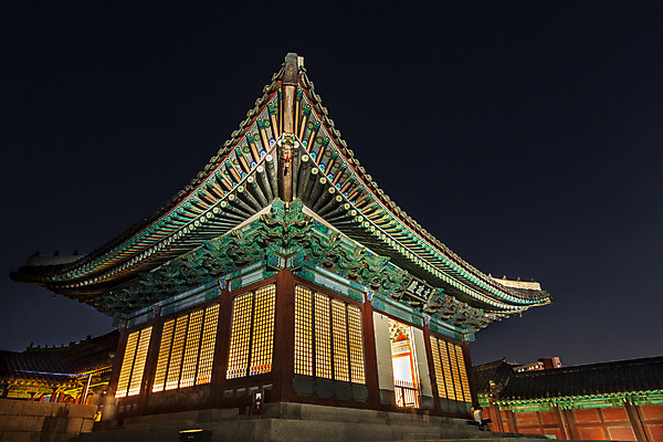 포토 JPG 전통 건축 야경 서울 사람없음 야외 궁전 종로 창경궁 국내포토 고건축 한국 야간 파일형식 풍경_경치