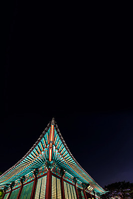 포토 JPG 전통 건축 야경 하늘 서울 사람없음 야외 궁전 처마 종로 창경궁 국내포토 고건축 한국 야간 파일형식 풍경_경치