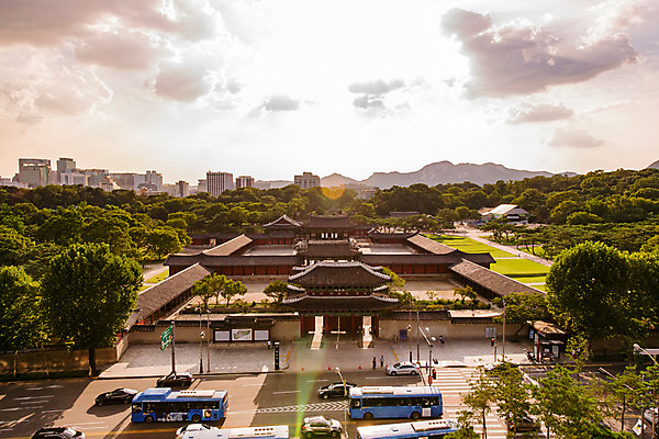 포토 JPG 나무 구름 전통 건축 도로 하늘 산 버스 서울 풍경 사람없음 야외 궁전 종로 창경궁 국내포토 자연요소 식물 길 육상교통 고건축 교통시설 대중교통 한국 파일형식