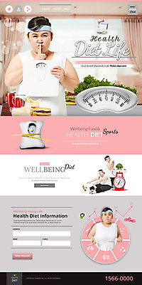 PSD 템플릿 여자 남자 웹템플릿 다이어트 사이트템플릿 줄자 건강 저울 여러명 성인 운동 홈페이지 홈페이지시안 한국인 햄버거 비만 체중계 식단 다이어트음식 랜딩페이지 이미지템플릿 다수 패스트푸드 자 사람 동양인 몸매 파일형식