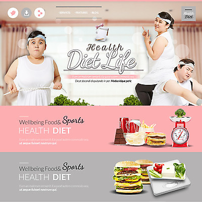 PSD 템플릿 여자 남자 웹템플릿 다이어트 이벤트페이지 줄자 건강 저울 이벤트 성인 세명 운동 한국인 햄버거 비만 식단 다이어트음식 이미지템플릿 패스트푸드 자 사람 동양인 몸매 페이지 파일형식