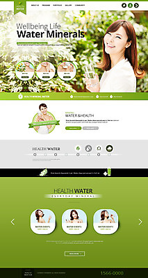 PSD 템플릿 웰빙 여자 웹템플릿 사이트템플릿 건강 여러명 20대 성인 물 홈페이지 홈페이지시안 한국인 이미지템플릿 자연요소 다수 사람 동양인 청년 파일형식