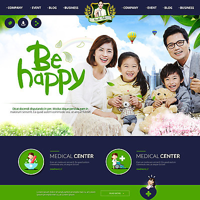 PSD 템플릿 여자 남자 어린이 웹템플릿 가족 청진기 이벤트페이지 건강 이벤트 여러명 성인 곰인형 한국인 의사 휠체어 이미지템플릿 인형 다수 관계 의료기기 사람 동양인 의료진 페이지 파일형식