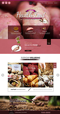 PSD 템플릿 웹템플릿 채소 사이트템플릿 감자 건강 마늘 사람없음 홈페이지 홈페이지시안 고구마 웰빙음식 이미지템플릿 웰빙 뿌리채소 건강식 파일형식