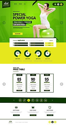 PSD 템플릿 여자 웹템플릿 요가 사이트템플릿 건강 한명 성인 운동 홈페이지 홈페이지시안 한국인 짐볼 이미지템플릿 1 웰빙 사람 동양인 파일형식