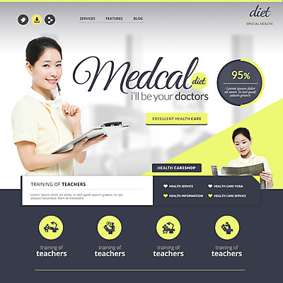 PSD 템플릿 여자 웹템플릿 의학 이벤트페이지 건강 이벤트 성인 두명 한국인 간호사 서류판 이미지템플릿 사람 동양인 사무용품 의료진 페이지 파일형식