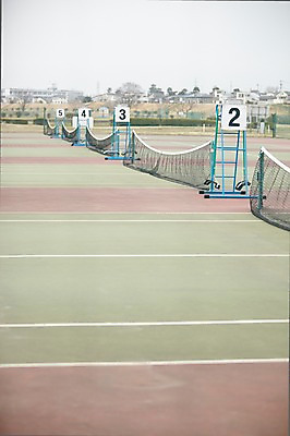 포토 JPG 주간 풍경 사람없음 야외 일본 운동장 네트 번호판 국내포토 자연요소 아시아 스포츠 스포츠시설 공간 파일형식