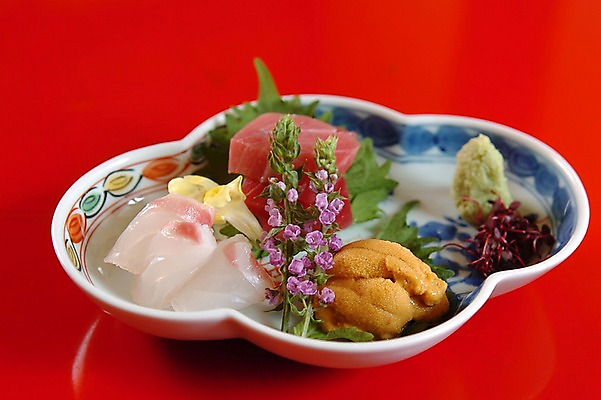 포토 JPG 접시 음식 사람없음 생선회 회 성게알 일본음식 국내포토 식기 알 파일형식