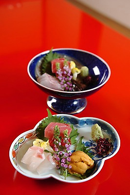 포토 JPG 그릇 접시 음식 종류 사람없음 생선회 회 성게알 일본음식 국내포토 식기 알 파일형식