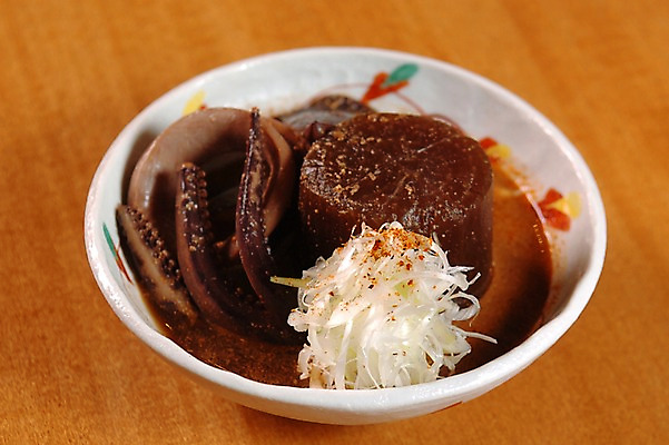 포토 JPG 음식 사람없음 무 오징어 조림 무채 일본음식 국내포토 연체동물 뿌리채소 수중동물 파일형식