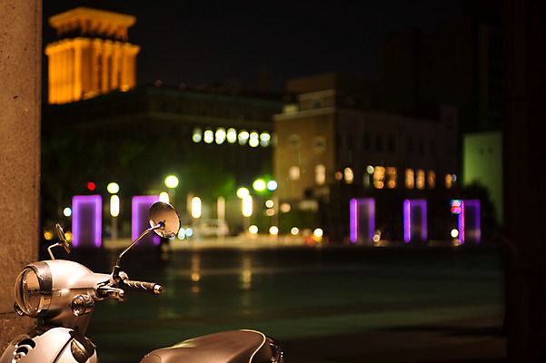 포토 JPG 한대 야경 사람없음 야외 일본 스쿠터 오토바이 국내포토 1 아시아 바이크 야간 파일형식 풍경_경치