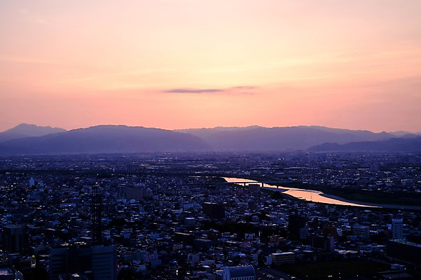 포토 JPG 주간 하늘 풍경 사람없음 야외 일출 일본 일몰 도시 기후현 국내포토 자연요소 아시아 노을 파일형식