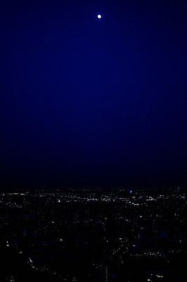 포토 JPG 야경 밤하늘 하늘 사람없음 야외 일본 달 도시 야간 기후현 국내포토 자연요소 아시아 파일형식 풍경_경치