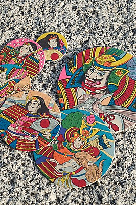 포토 JPG 주간 전통소품 사람없음 야외 장난감 일본 오브젝트 일본전통 딱지 국내포토 자연요소 전통 아시아 파일형식