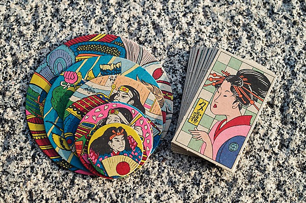 포토 JPG 주간 전통소품 사람없음 야외 장난감 일본 오브젝트 일본전통 딱지 국내포토 자연요소 전통 아시아 파일형식