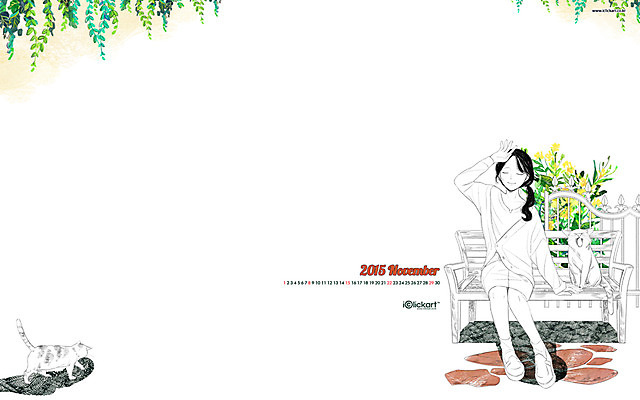 JPG 월페이퍼 바탕화면 11월 날짜 파일형식