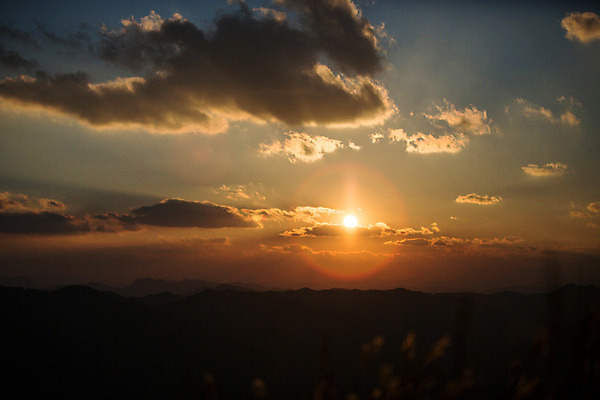 포토 JPG 주간 구름 백그라운드 자연 하늘 산 풍경 사람없음 야외 노을 가을풍경 가을 억새 정선 민둥산 국내포토 자연요소 식물 계절 생태계 강원도 파일형식 가을_계절
