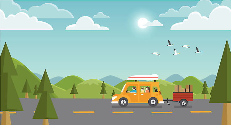 주간 구름 여자 남자 도로 아들 어린이 일러스트 가족 조류 하늘 엄마 산 성인 야외 세명 태양 아빠 강아지 캠핑카 원페이지 국내일러스트 AI파일 자연요소 동물 길 관계 교통시설 자동차 사람 반려동물 개 파일형식 벡터