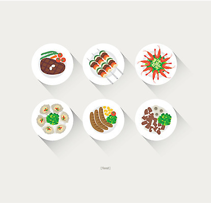 스티커 토마토 채소 일러스트 조개 피망 새우 파프리카 마늘 육류 옥수수 스테이크 사람없음 세트 버섯 당근 소시지 꼬치 플랫 국내일러스트 AI파일 식재료 어패류 곡류 뿌리채소 서양음식 갑각류 가공식품 파일형식 벡터