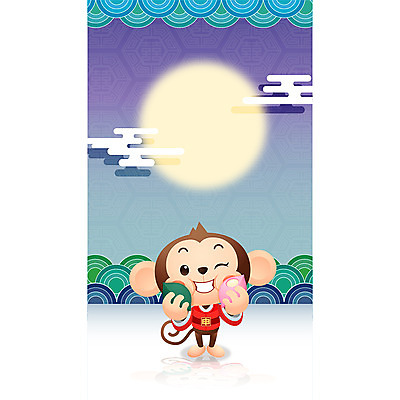 구름 일러스트 근하신년 새해 사람없음 전통문양 새해인사 달 원숭이띠 원숭이 한복 신년캐릭터 송편 원숭이캐릭터 국내일러스트 일러캐릭터 AI파일 자연요소 캐릭터 한국전통 전통 문양 동물캐릭터 포유류 떡 십이지신 인사 전통의상 파일형식 벡터