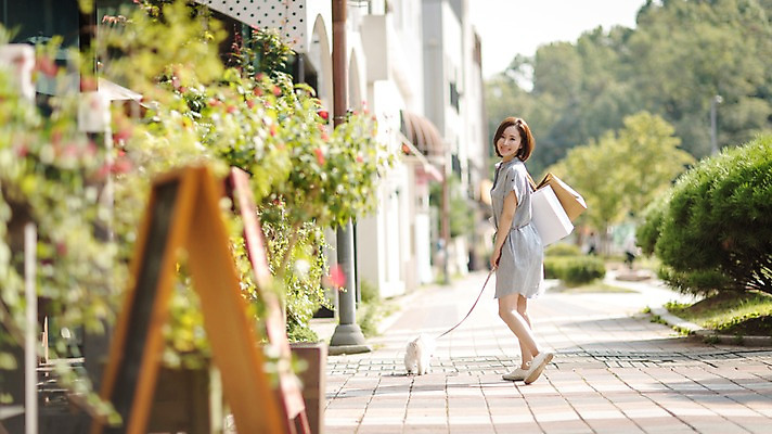 포토 JPG 주간 전신 한마리 우먼라이프 여자 꽃 여유 거리 한명 서기 성인 야외 옆모습 30대 쇼핑 쇼핑백 산책 한국인 강아지 반려 여자만 성인여자한명만 펫팸족 국내포토 자연요소 식물 1 라이프스타일 감정 뷰포인트 가방 모션 휴식 사람 동양인 장년 반려동물 개 신조어 여자한명만 성인여자만 파일형식