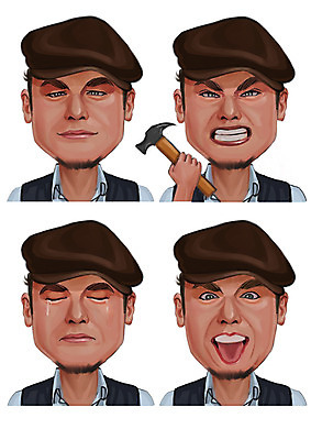 PSD 외국인 모자 남자 감정 일러스트 표정 입벌림 사람 여러명 성인 세트 슬픔 찡그림 망치 목수 눈물 턱수염 빵모자 국내일러스트 직업 모자_잡화 잡화 다수 수염 인종 공구 파일형식
