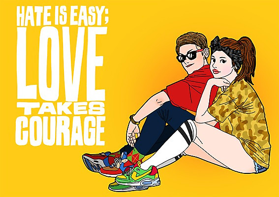 전신 PSD 커플 영어 여자 패션 남자 일러스트 함께함 사랑 앉기 성인 두명 선글라스 다정 국내일러스트 문자 감정 안경 컨셉 관계 모션 사람 파일형식