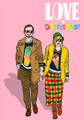 전신 PSD 모자 커플 영어 여자 패션 남자 일러스트 함께함 사랑 성인 두명 선글라스 손잡기 다정 국내일러스트 문자 잡화 감정 안경 컨셉 관계 모션 사람 파일형식