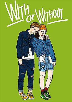 전신 PSD 커플 영어 여자 패션 남자 일러스트 어깨동무 함께함 사랑 성인 두명 다정 청자켓 비니 국내일러스트 문자 모자_잡화 감정 포즈 컨셉 관계 사람 재킷 파일형식