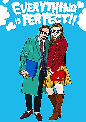 전신 PSD 커플 영어 여자 패션 남자 장갑 가방 일러스트 함께함 사랑 성인 두명 선글라스 다정 코트 국내일러스트 문자 잡화 감정 안경 컨셉 관계 사람 외투 파일형식