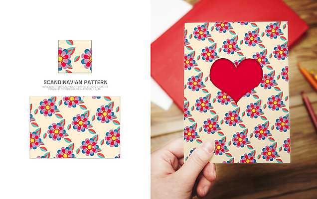 손 꽃 백그라운드 잎 패턴 일러스트 자연 나뭇잎 북유럽 북유럽스타일 한명 사람 신체부위 자연물 목업 국내일러스트 AI파일 식물 1 유럽 무늬 생태계 스타일 파일형식 벡터