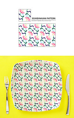 꽃 백그라운드 잎 패턴 일러스트 자연 나뭇잎 북유럽 북유럽스타일 사람없음 자연물 목업 국내일러스트 AI파일 식물 유럽 무늬 생태계 스타일 파일형식 벡터