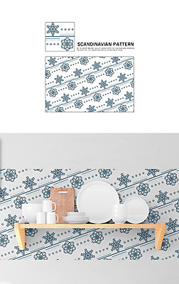 백그라운드 패턴 일러스트 자연 북유럽 북유럽스타일 사람없음 눈송이 자연물 목업 국내일러스트 AI파일 유럽 무늬 눈_날씨 생태계 스타일 파일형식 벡터