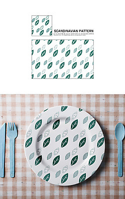 백그라운드 잎 패턴 일러스트 자연 나뭇잎 북유럽 북유럽스타일 사람없음 자연물 목업 국내일러스트 AI파일 식물 유럽 무늬 생태계 스타일 파일형식 벡터