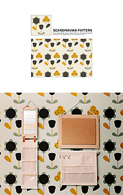 꽃 백그라운드 잎 패턴 일러스트 자연 나뭇잎 북유럽 북유럽스타일 사람없음 자연물 목업 국내일러스트 AI파일 식물 유럽 무늬 생태계 스타일 파일형식 벡터