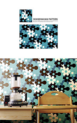 꽃 백그라운드 패턴 일러스트 자연 북유럽 북유럽스타일 사람없음 자연물 목업 국내일러스트 AI파일 식물 유럽 무늬 생태계 스타일 파일형식 벡터