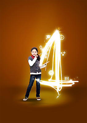 전신 PSD 편집이미지 1 여자 어린이교육 초등학생 어린이 학사모 미술 한명 서기 소녀 앞모습 숫자 한국인 나침반 소녀한명만 이미지편집 문자 모자_잡화 학생 교육 뷰포인트 졸업 모션 문화예술 사람 동양인 여자한명만 소녀만 파일형식