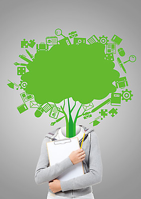 PSD 나무 편집이미지 여자 교육 한명 서기 들기 앞모습 연필 결제판 이미지편집 식물 1 뷰포인트 모션 학용품 사람 필기구 사무용품 파일형식