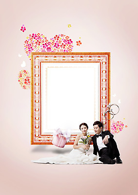 전신 PSD 편집이미지 커플 여자 남자 웨딩드레스 액자 결혼 프레임 사랑 앉기 성인 두명 앞모습 한국인 하트 성인만 이미지편집 모양 드레스 감정 뷰포인트 관계 모션 사람 동양인 이벤트 파일형식