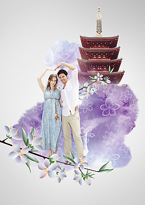 전신 PSD 서양인 외국인 편집이미지 커플 여자 남자 서기 성인 두명 앞모습 일본 하트 성인만 이미지편집 모양 아시아 뷰포인트 관계 모션 사람 인종 파일형식