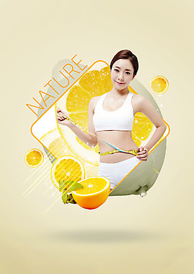 PSD 편집이미지 여자 다이어트 오렌지 줄자 한명 서기 미소 상반신 20대 성인 앞모습 뷰티 한국인 의료성형뷰티 성인여자한명만 성인만 이미지편집 1 뷰포인트 과일 모션 표정 자 건강 사람 동양인 청년 여자한명만 성인여자만 파일형식