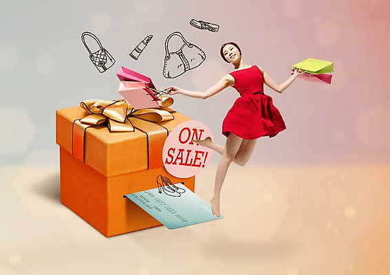 전신 PSD 편집이미지 여자 한명 들기 성인 앞모습 선물상자 쇼핑 쇼핑백 세일 점프 한국인 신용카드 성인여자한명만 이미지편집 1 뷰포인트 가방 모션 선물 사람 동양인 금융 상자 여자한명만 성인여자만 파일형식