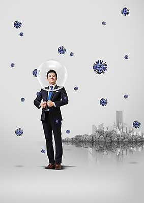 전신 PSD 편집이미지 남자 의학 한명 서기 미소 정장 성인 건물 앞모습 한국인 바이러스 박테리아 성인남자한명만 이미지편집 1 건축물 옷 뷰포인트 모션 표정 사람 동양인 남자한명만 성인남자만 파일형식