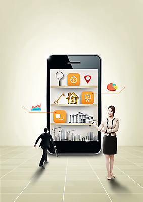 전신 PSD 편집이미지 여자 남자 돋보기 열쇠 부동산 주택 서기 정장 20대 성인 두명 스마트폰 걷기 한국인 도시 비즈니스맨 비즈니스우먼 어플리케이션 나침반 기중기 네비게이션 메신저 이미지편집 옷 비즈니스 모션 사람 동양인 청년 건물 핸드폰 스마트기기 직장인 중장비 재산 파일형식