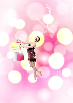 전신 PSD 편집이미지 여자 한명 들기 성인 옆모습 쇼핑 쇼핑백 점프 한국인 성인여자한명만 이미지편집 1 뷰포인트 가방 모션 사람 동양인 여자한명만 성인여자만 파일형식