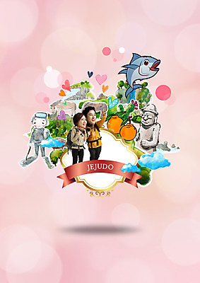 PSD 편집이미지 부부 여자 남자 여행 귤 어류 서기 성인 두명 앞모습 제주도 등산 한국인 돌하르방 성인만 이미지편집 커플 뷰포인트 과일 모션 한국 사람 동양인 수중동물 트래킹 파일형식