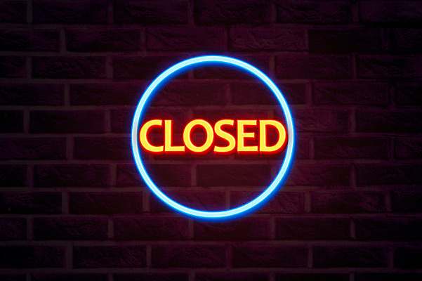 JPG 편집이미지 영어 검은배경 벽돌 간판 사람없음 빛 닫기 디지털합성 네온 클로즈 형광 디지털아트 네온아트 편집실사 문자 백그라운드 모션 검은색 CG 파일형식