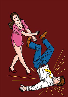 전신 PSD 우먼라이프 여자 남자 일러스트 성인 두명 국내일러스트 라이프스타일 사람 파일형식